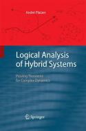 Logical Analysis of Hybrid Systems di André Platzer edito da Springer Berlin Heidelberg
