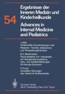 Ergebnisse der Inneren Medizin und Kinderheilkunde / Advances in Internal Medicine and Pediatrics di P. Frick, G. -A. von Harnack, K. Kochsiek, G. A. Martini, A. Prader edito da Springer Berlin Heidelberg