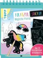 Kratzel-Stickerbuch Magische Pferde edito da Frech Verlag GmbH