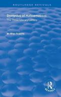The Three Literary Letters di W. Rhys Roberts edito da Taylor & Francis Ltd