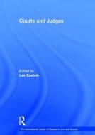 Courts and Judges di Lee Epstein edito da Routledge