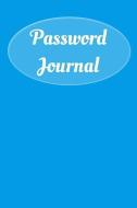 Password Journal: 6 X 9 Notebook, 100 Pages, Light Blue di Password Journal Artists edito da INDEPENDENTLY PUBLISHED
