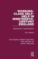 Working-class Self-help In Nineteenth-century England di Eric Hopkins edito da Taylor & Francis Ltd