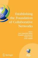 Establishing the Foundation of Collaborative Networks edito da Springer US