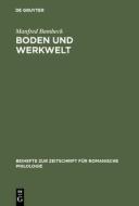 Boden und Werkwelt di Manfred Bambeck edito da De Gruyter