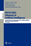 MICAI 2002: Advances in Artificial Intelligence edito da Springer Berlin Heidelberg