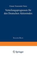 Verteilungsprognose für den Deutschen Aktienindex edito da Deutscher Universitätsverlag