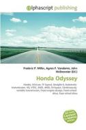 Honda Odyssey edito da Vdm Publishing House