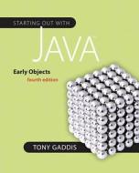Starting Out with Java: Early Objects [With Access Code] di Tony Gaddis edito da Addison Wesley Longman