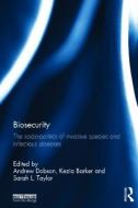 Biosecurity edito da Taylor & Francis Ltd
