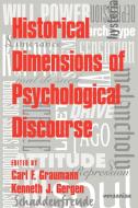 Historical Dimensions of Psychological Discourse edito da Cambridge University Press