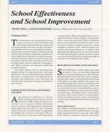 School Effectiveness And School Improvement di Louise Stoll, Peter Mortimore edito da Institute Of Education