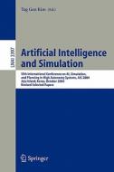 Artificial Intelligence and Simulation edito da Springer Berlin Heidelberg