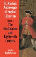 St. Martin's Anthologies of English Literature di Palgrave Macmillan Ltd, Ian McGowan edito da Palgrave USA