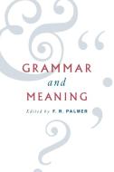 Grammar and Meaning edito da Cambridge University Press