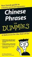 Chinese Phrases For Dummies di Wendy Abraham edito da John Wiley & Sons Inc