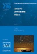 Supernova Environmental Impacts (IAU S296) di Alak Ray edito da Cambridge University Press