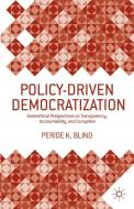 Policy-Driven Democratization: Geometrical Perspectives on Transparency, Accountability, and Corruption di Peride K. Blind edito da SPRINGER NATURE
