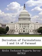 Derivation Of Formulations 1 And 1a Of Farassat edito da Bibliogov