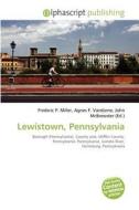 Lewistown, Pennsylvania edito da Vdm Publishing House