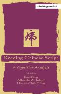 Reading Chinese Script di Jian Wang edito da Taylor & Francis Inc