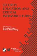 Security Education and Critical Infrastructures edito da Springer US