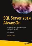 SQL Server 2019 Alwayson: Supporting 24x7 Applications with Continuous Uptime di Peter A. Carter edito da APRESS