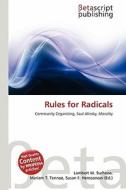 Rules for Radicals edito da Betascript Publishing