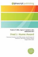 Fred J. Hume Award edito da Alphascript Publishing