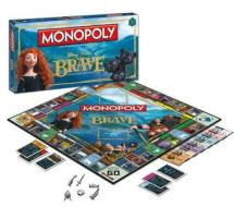 Brave Monopoly Board Game: Brave Monopoly di Not Available edito da USAopoly