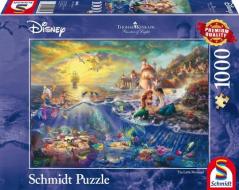 Disney - The Little Mermaid By Thomas Kinkade 1000 Piece Schmidt Puzzle edito da ASMODEE