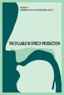 The Syllable in Speech Production edito da Taylor & Francis Inc
