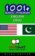 1001+ Basic Phrases English - Urdu di Gilad Soffer edito da Createspace