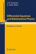 Differential Equations and Mathematical Physics edito da Springer Berlin Heidelberg