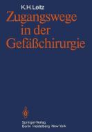 Zugangswege in der Gefäßchirurgie di K. H. Leitz edito da Springer Berlin Heidelberg