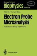Electron Probe Microanalysis edito da Springer Berlin Heidelberg