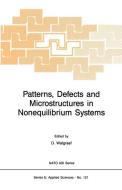 Patterns, Defects and Microstructures in Nonequilibrium Systems edito da Springer Netherlands