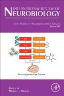 Omic Studies of Neurodegenerative Disease - Part a di M. Hurley edito da ACADEMIC PR INC