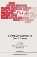 Forest Development in Cold Climates edito da Springer US