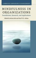Mindfulness in Organizations edito da Cambridge University Press