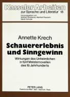 Schauererlebnis und Sinngewinn di Annette Krech edito da Lang, Peter GmbH