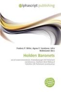 Holden Baronets edito da Betascript Publishing