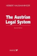 The Austrian Legal System di Herbert Hausmaninger edito da WOLTERS KLUWER LAW & BUSINESS
