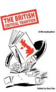 The British Critical Tradition edito da Palgrave USA