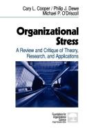 Organizational Stress di Cary P. Cooper edito da SAGE Publications, Inc