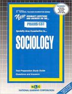 Sociology di Jack Rudman edito da National Learning Corp