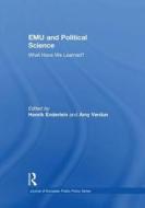 Emu And Political Science edito da Taylor & Francis Ltd