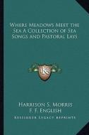 Where Meadows Meet the Sea a Collection of Sea Songs and Pastoral Lays di Harrison Smith Morris edito da Kessinger Publishing
