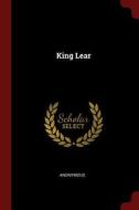 King Lear di Anonymous edito da CHIZINE PUBN