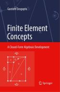 Finite Element Concepts di Gautam Dasgupta edito da Springer-Verlag New York Inc.